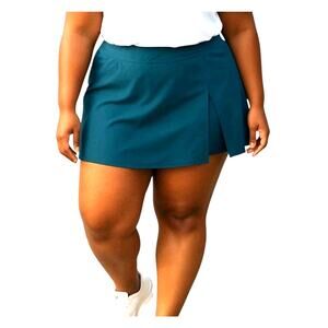 The North Face Arque Skort Skirt Short Womens Plus Size XXXL 3X Teal Blue Active
